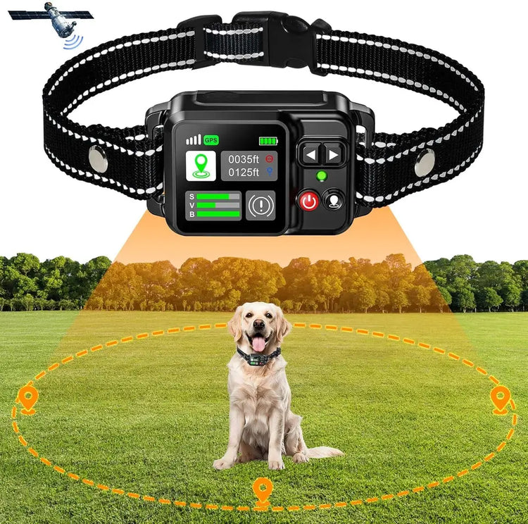 Real time GPS dog collar tracker for training, safety, and outdoor adventures.