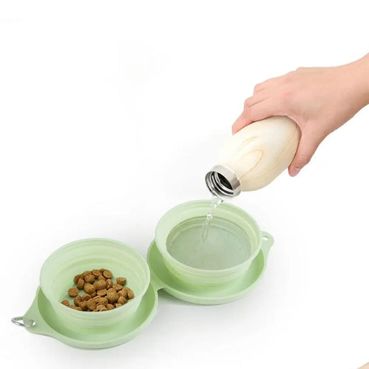 Travel Dog Bowl | Collapsible Pet Bowl | Portable Pet Dish | Foldable Dog Bowl | Silicone Pet Bowl | Outdoor Pet Bowl | Lightweight Dog Bowl | Compact Pet Feeder | Camping Dog Bowl | Pet Water Bowl