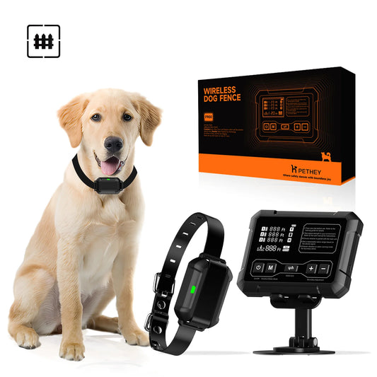 GPS Dog Fence, Create Your Own Boundary Indoor Outdoor Wireless Dog Fence Wireless Dog Fence Collar
