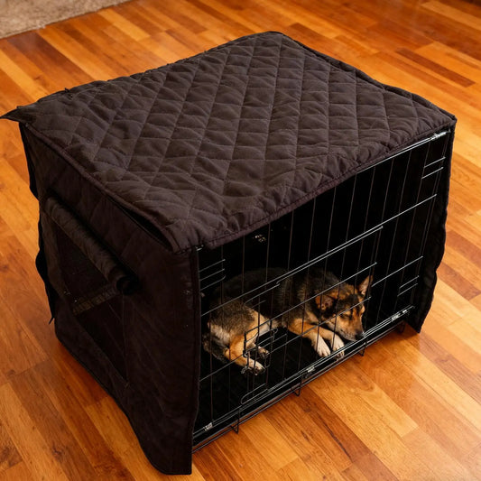 Dog kennel cover | insulated crate cover | waterproof dog cage cover | ventilated kennel cover | winter dog crate cover | privacy dog kennel cover | outdoor dog cage cover | puppy crate cover | breathable kennel cover | pet cage cover